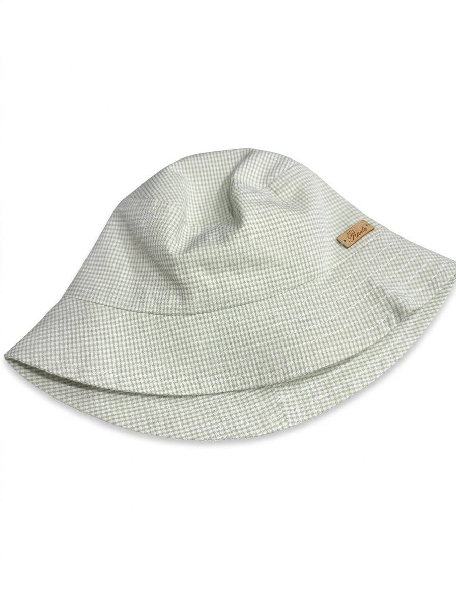 CAPPELLO DA PESCATORE A QUADRETTI PURETE'