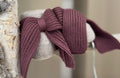 SCARPINE IN MAGLIA CON FIOCCO BEBE' DI ALMY