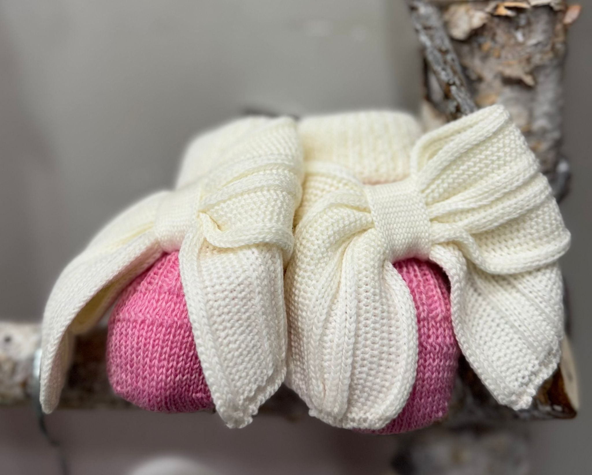 SCARPINE IN PURA LANA CON FIOCCO LE DODO'