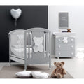 SET COLLEZIONE FUNKY GRIGIO 3 PZ AZZURRA