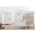 SET COLLEZIONE MARS BIANCO 3 PZ AZZURRA