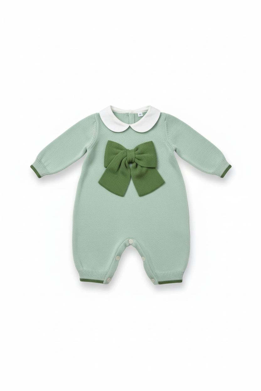 TUTINA IN FILO CON FIOCCO BEBE' DI ALMY