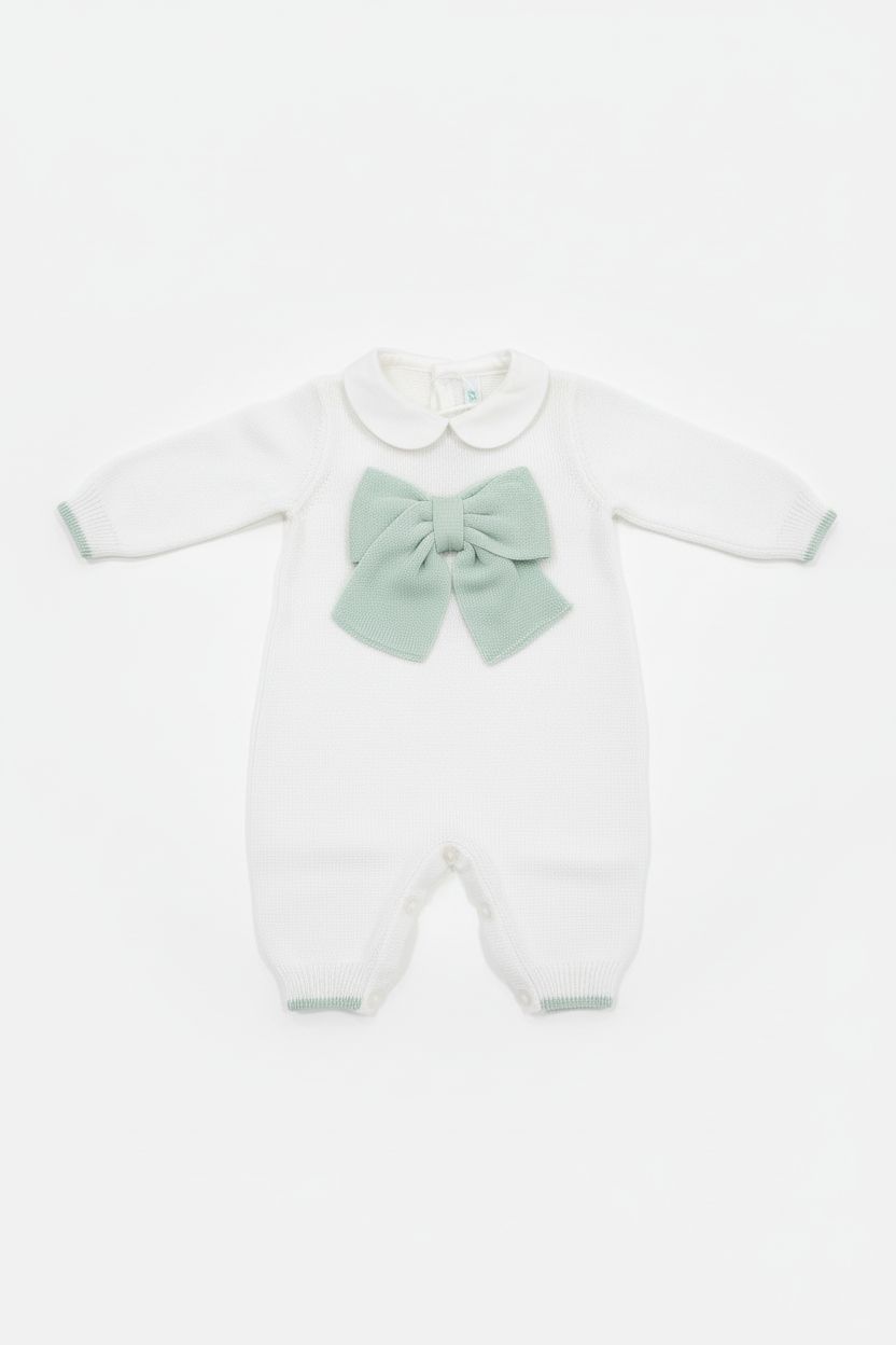 TUTINA IN FILO CON FIOCCO BEBE' DI ALMY