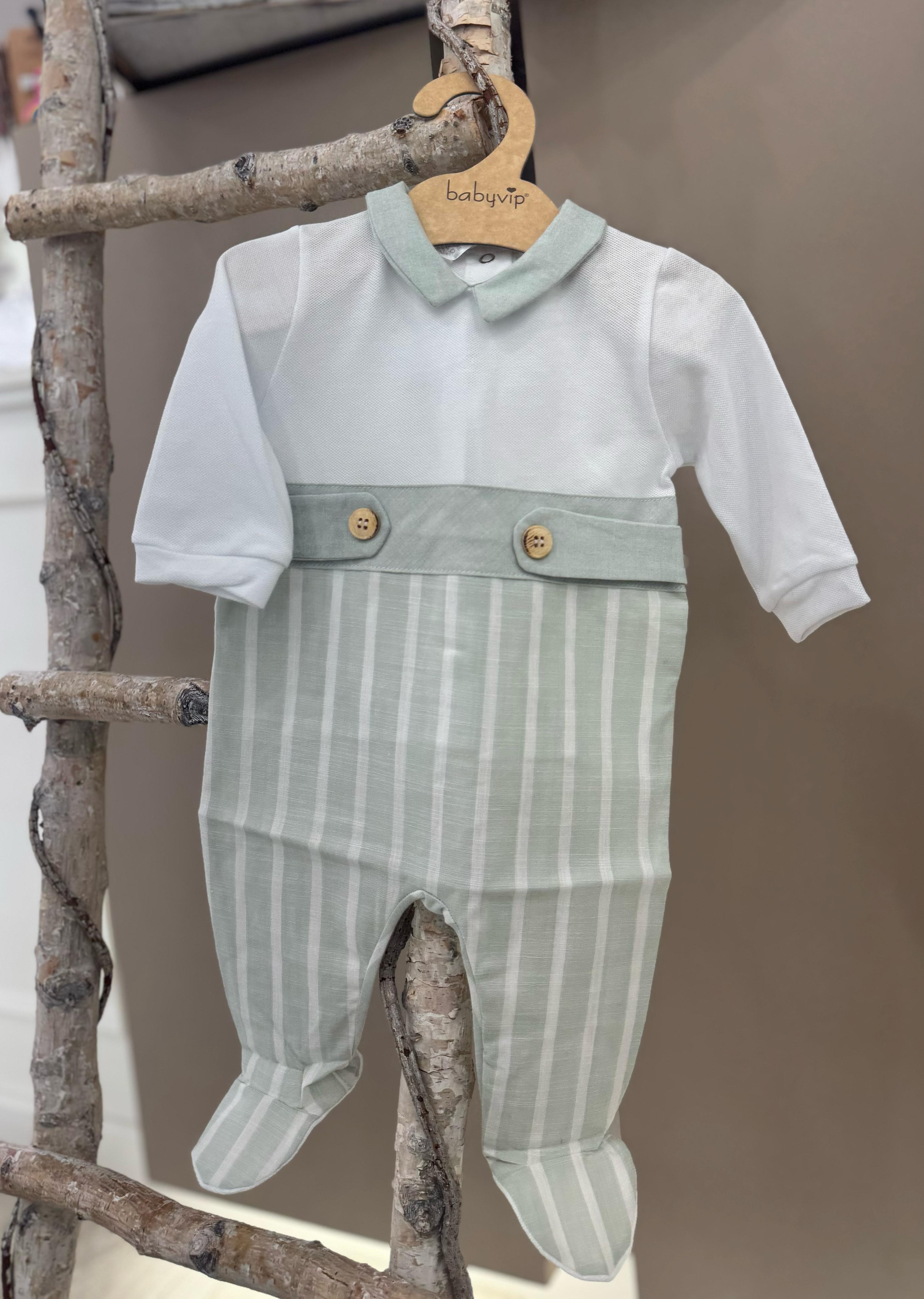 TUTINA IN PIQUET CON INSERTI IN TELA BABY VIP