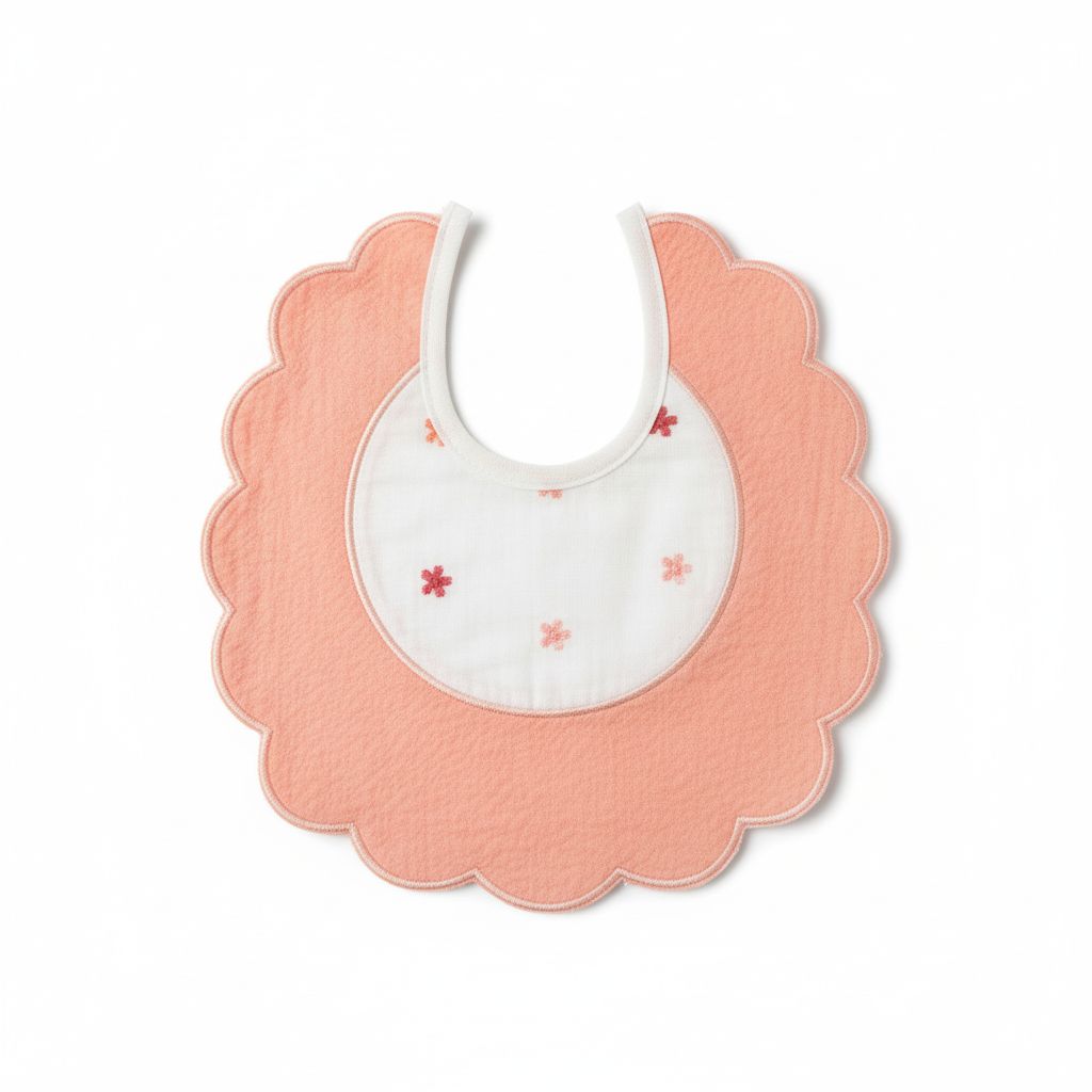 BAVETTA CON FIORI BABY VIP