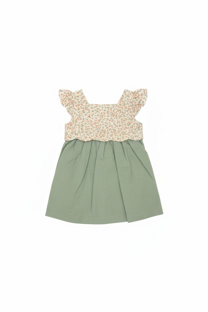VESTITINO NEONATA FLOREALE BABY VIP