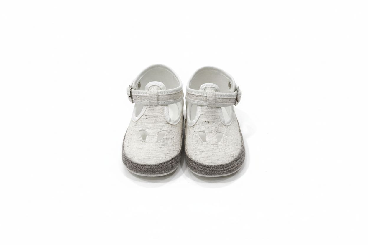 SCARPINA IN TESSUTO NEONATO BABY VIP