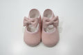 PRIMA SCARPINA NEONATA CON FIOCCO BABY VIP