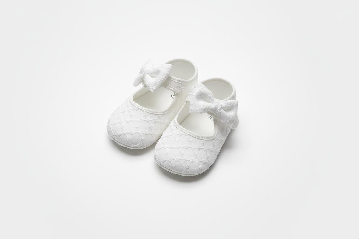 PRIMA SCARPINA SANGALLO CON FIOCCO BABY VIP
