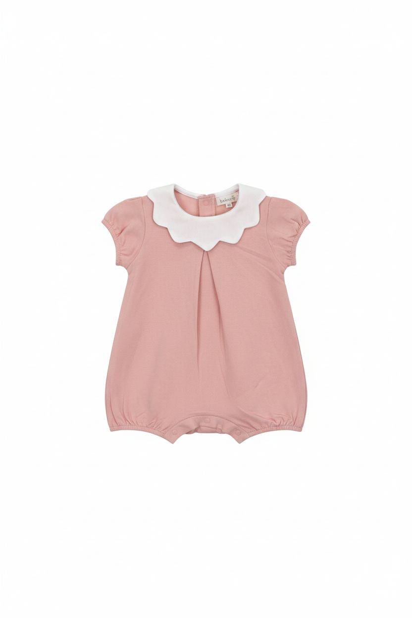 PAGLIACCETTO NEONATA CON COLLETTO BABY VIP
