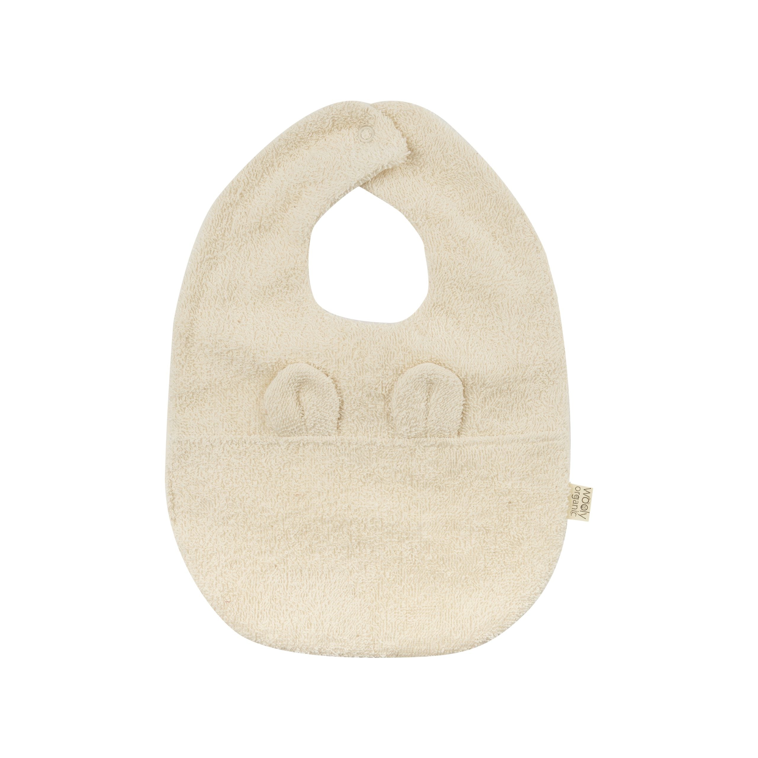 BAVAGLINO CON ORECCHIE ORSACCHIOTTO WOOLY ORGANIC