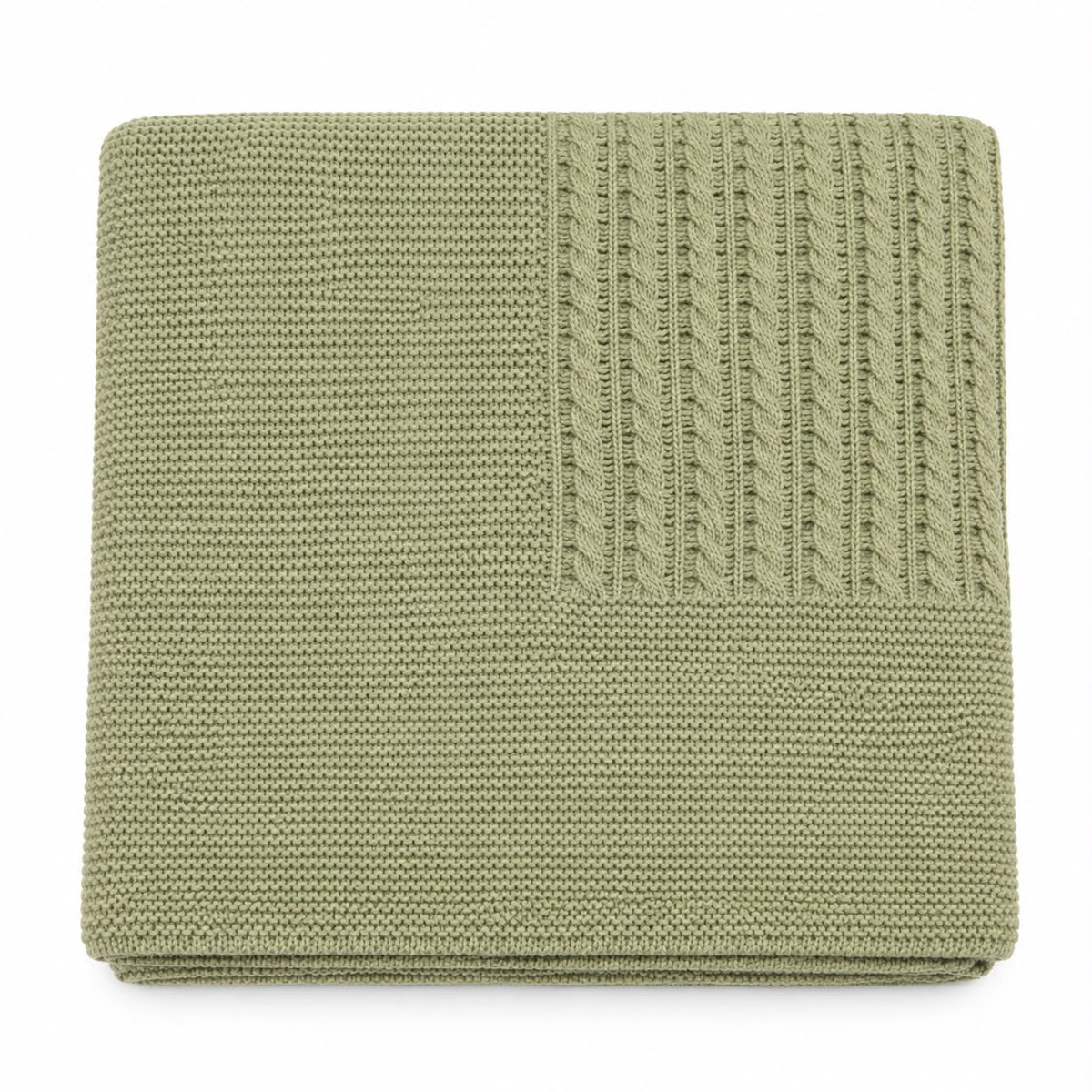 COPERTINA IN MAGLIA CON RICAMO A TRECCE MAC ILLUSION