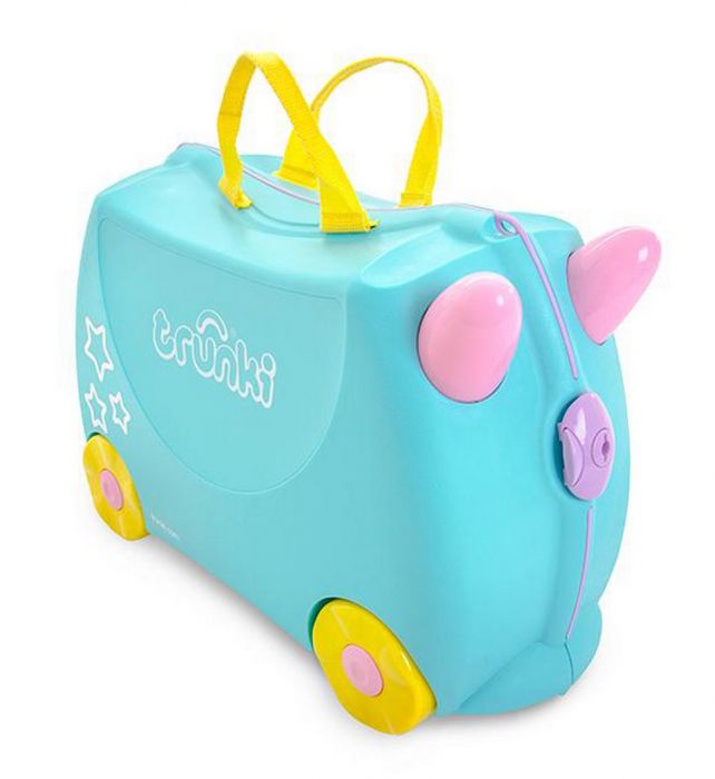 VALIGETTA UNA UNICORN VERDINO CAVALCABILE TRUNKI
