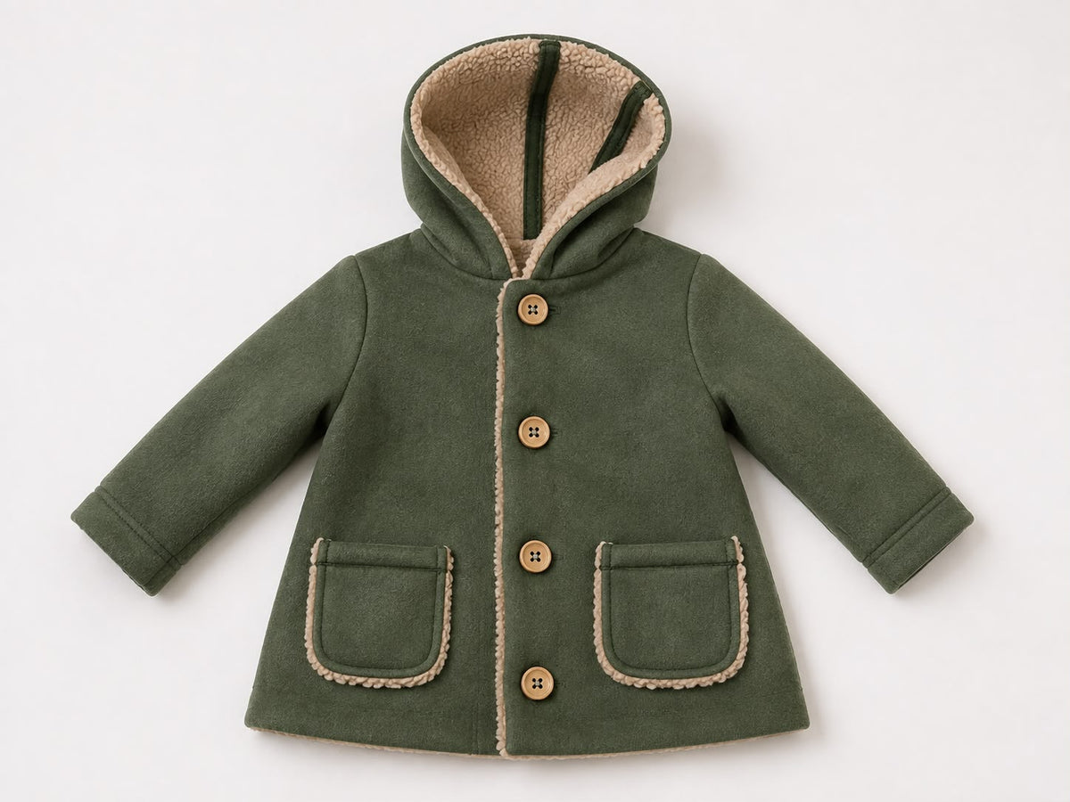 CAPPOTTINO NEONATO CON CAPPUCCIO BABY VIP