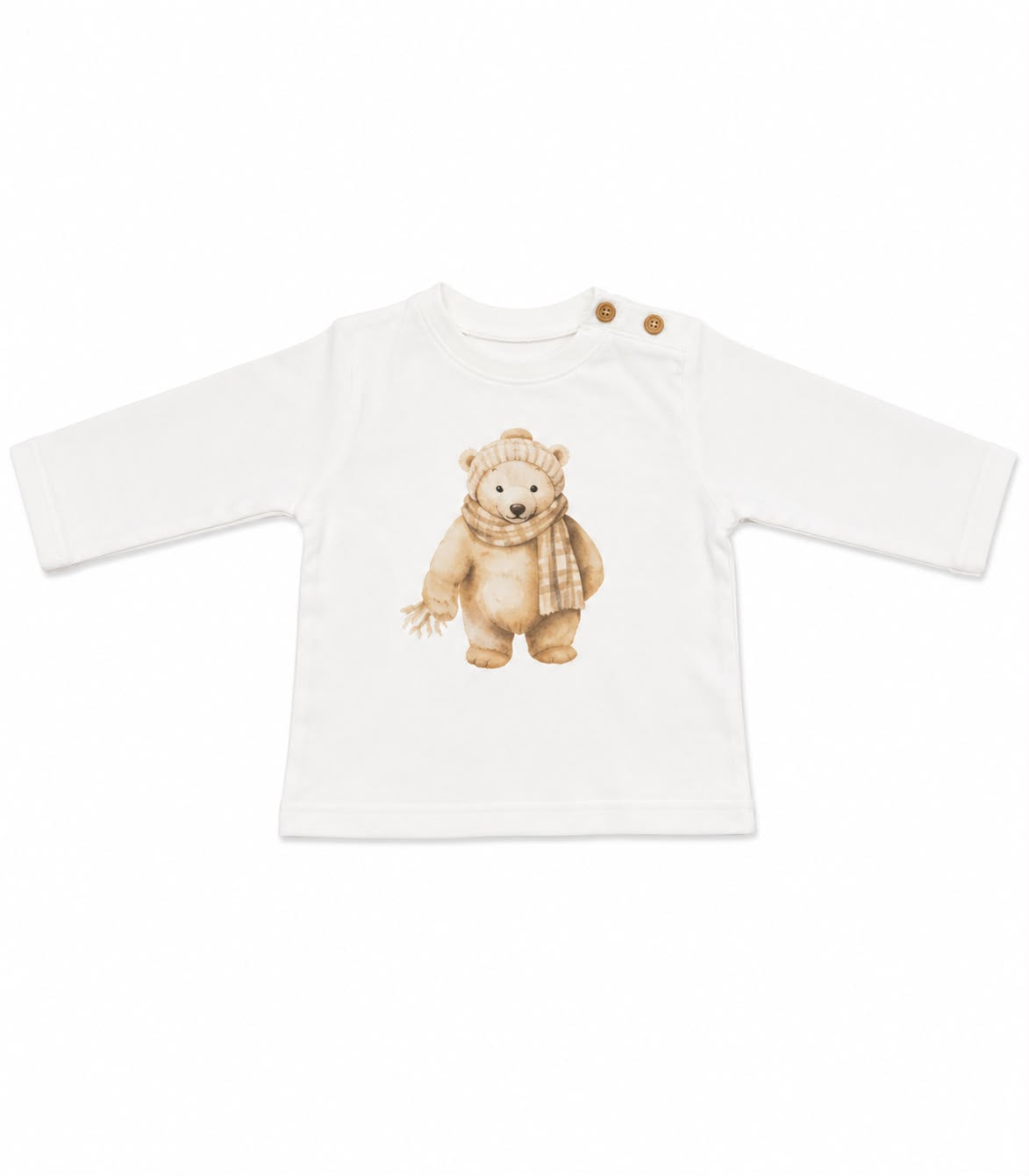 MAGLIA NEONATO CON STAMPA ORSETTO BABY VIP