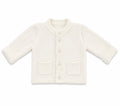 CARDIGAN NEONATA IN MAGLIA A COSTE BABY VIP
