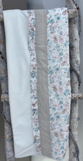 COPERTINA IN PIQUET CON INSERTO FLOREALE BABY VIP