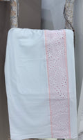 COPERTINA IN JERSEY CON FASCIA IN PIZZO BABY VIP