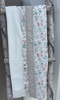 COPERTINA IN PIQUET CON INSERTO FLOREALE BABY VIP