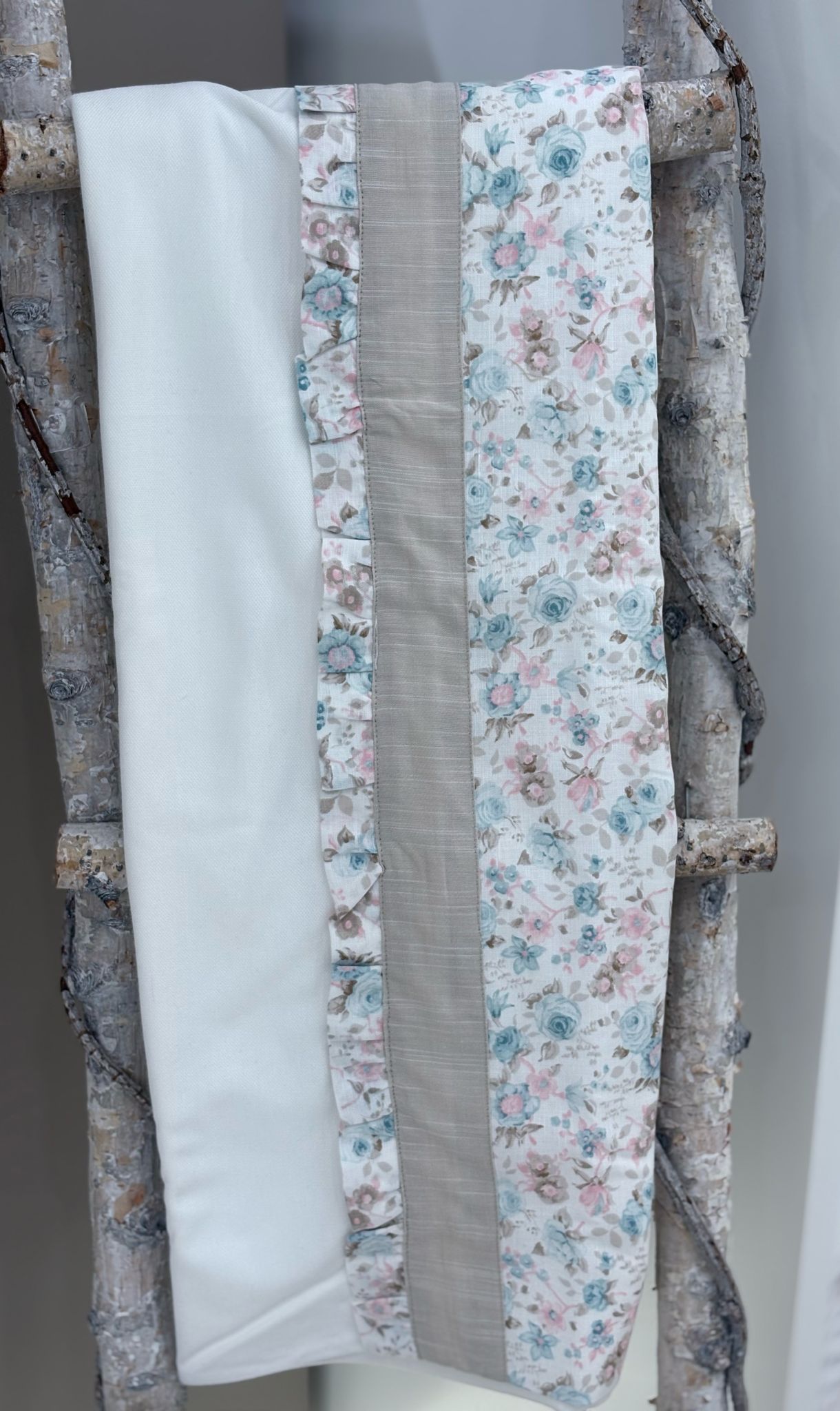COPERTINA IN PIQUET CON INSERTO FLOREALE BABY VIP