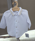 CAMICIA IN TELA DI COTONE BABY VIP