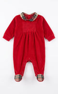 TUTINA IN CINIGLIA CON INSERTI SCOZZESE BABY VIP
