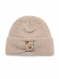 CAPPELLINO NEONATA CON RISVOLTO BABY VIP
