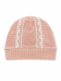 CAPPELLINO NEONATA CON PIZZO BABY VIP