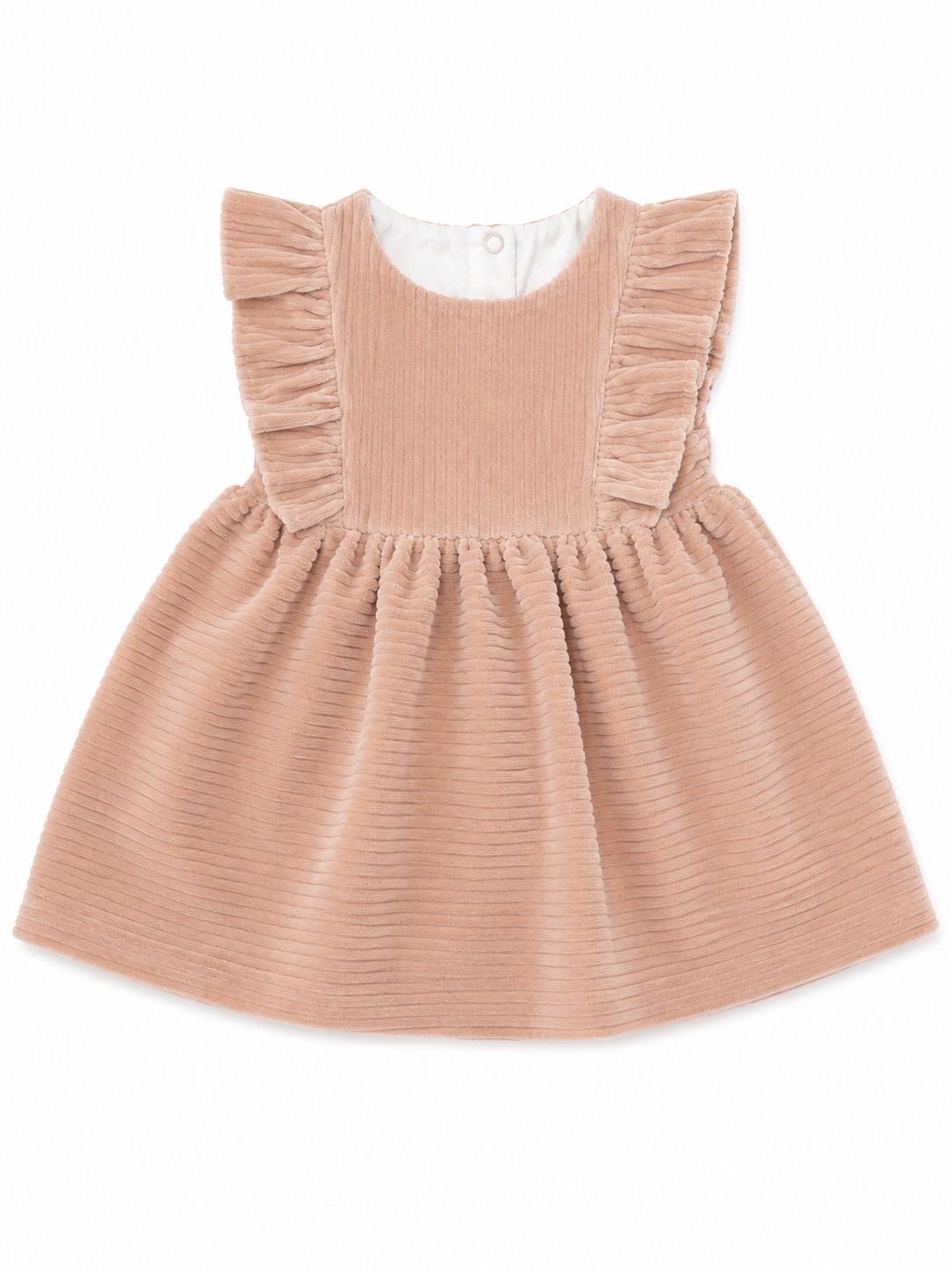 VESTITINO NEONATA IN VELLUTO BABY VIP