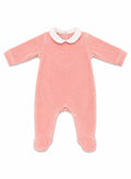 TUTINA NEONATA IN CINIGLIA CON  RICAMO CUORE BABY VIP