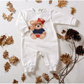 TUTONE NEONATA CON STAMPA ORSETTO BABY VIP