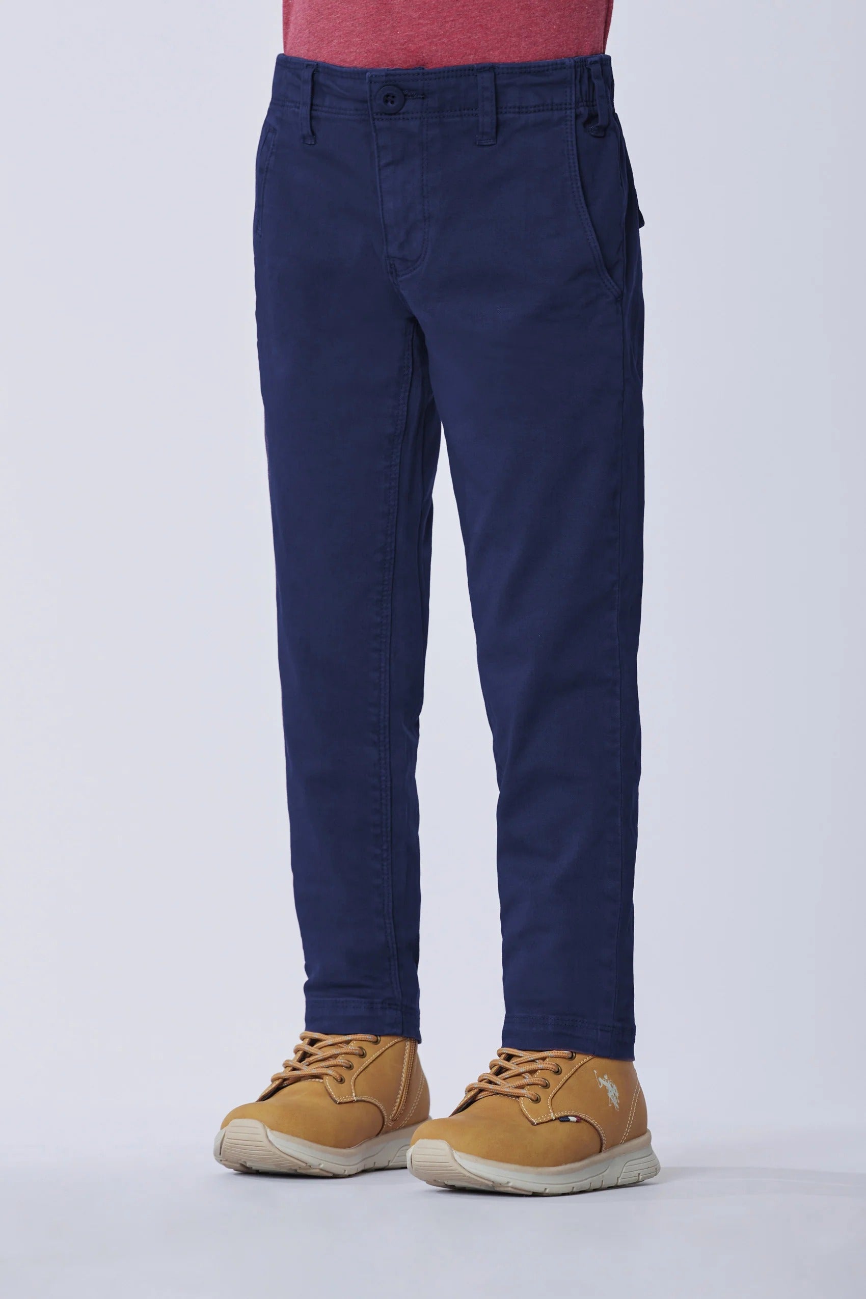 PANTALONE CHINO DA BAMBINO IN COTONE US POLO
