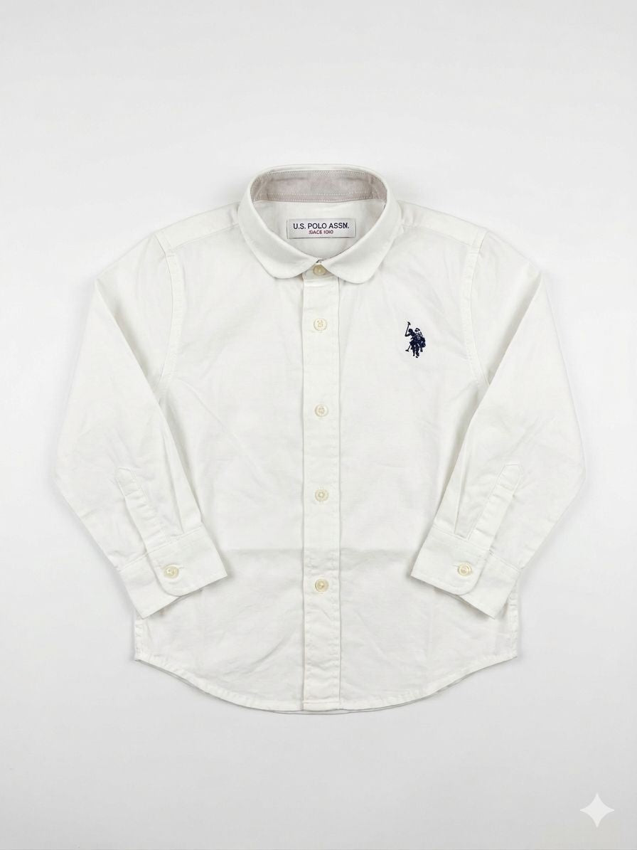 CAMICIA IN COTONE MANICA LUNGA US POLO