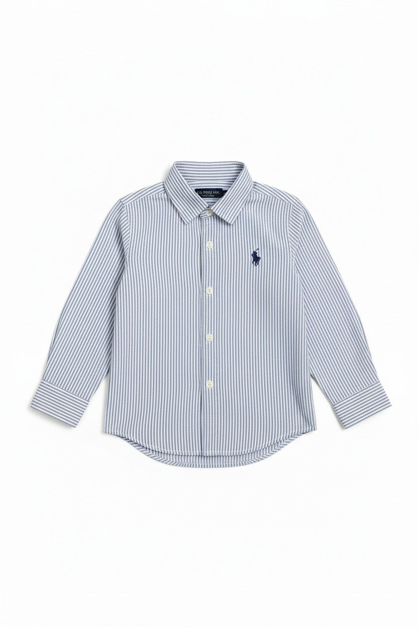 CAMICIA MANICA LUNGA A RIGHE US POLO