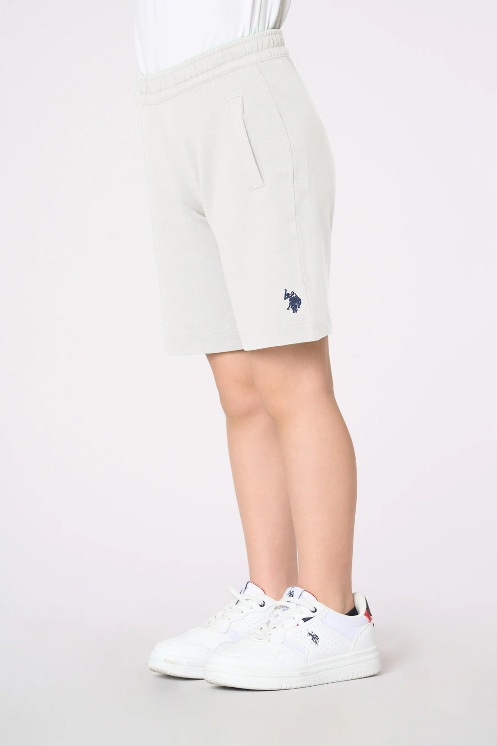 PANTALONE CORTO IN FELPA US POLO