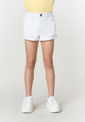 SHORTS DA BAMBINA IN COTONE STRETCH US POLO