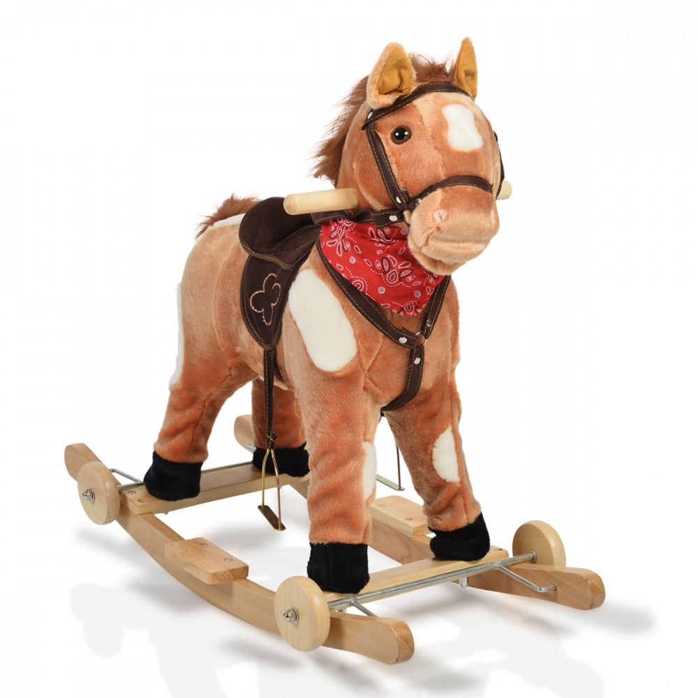 DONDOLO PELUCHE CAVALLO MONI