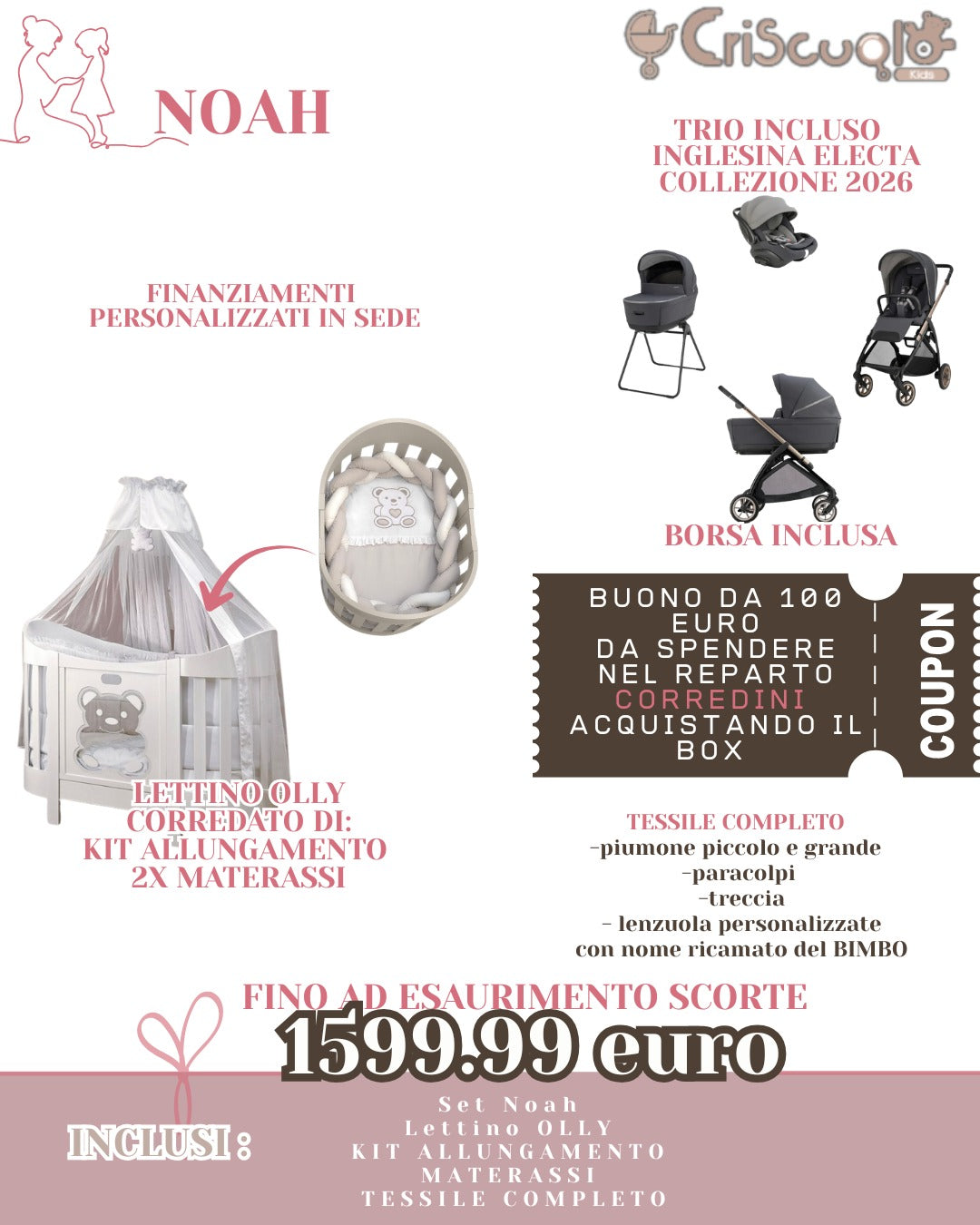 SET NASCITA NOAH