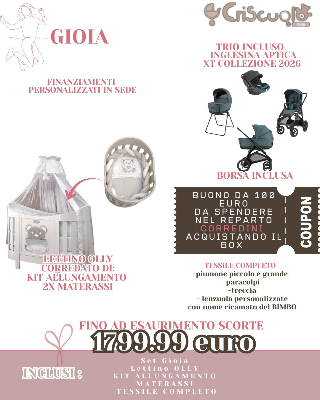 SET NASCITA GIOIA