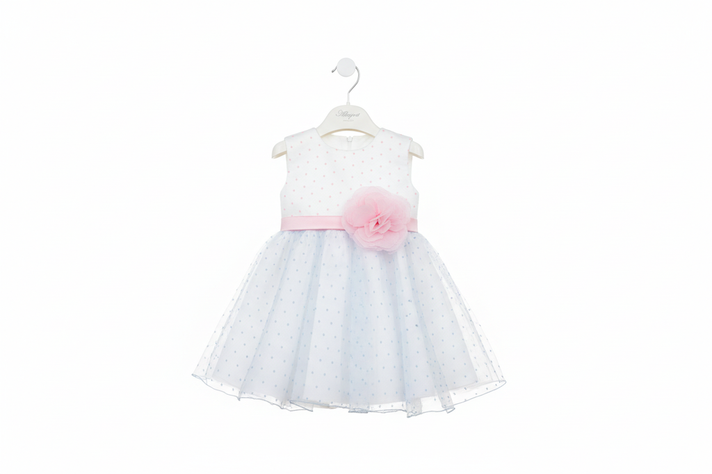 Banner vestito pois rosa