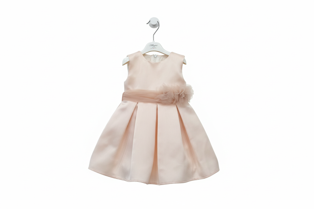 Banner vestito rosa cipria