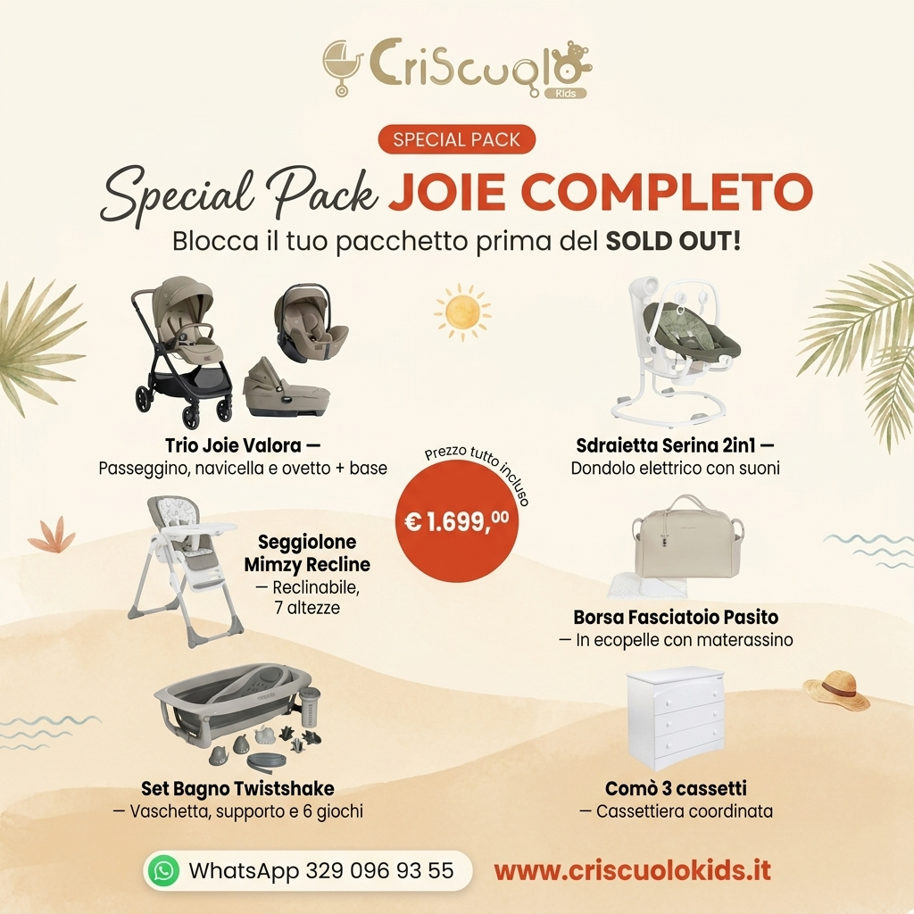 Special Pack Completo Joie - Criscuolo Kids