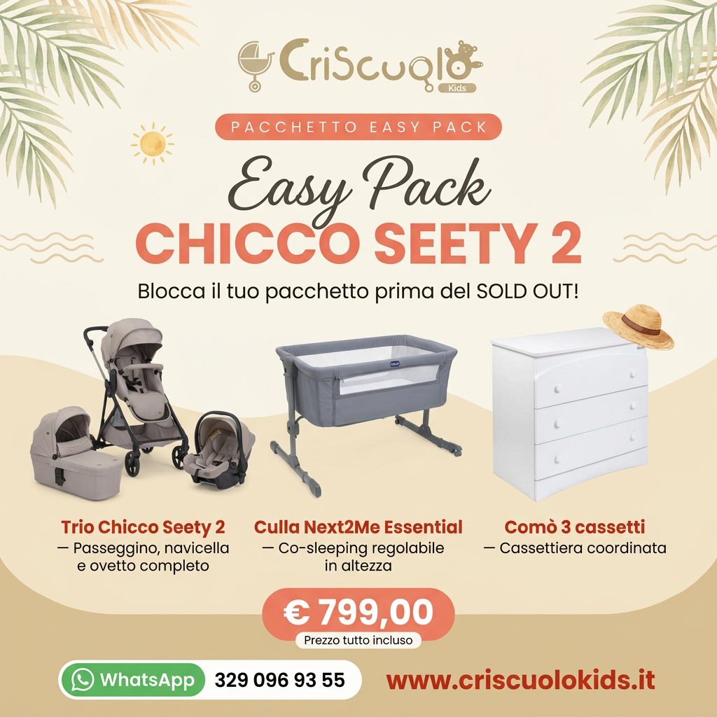 Easy Pack Start Chicco Seety 2 - Criscuolo Kids