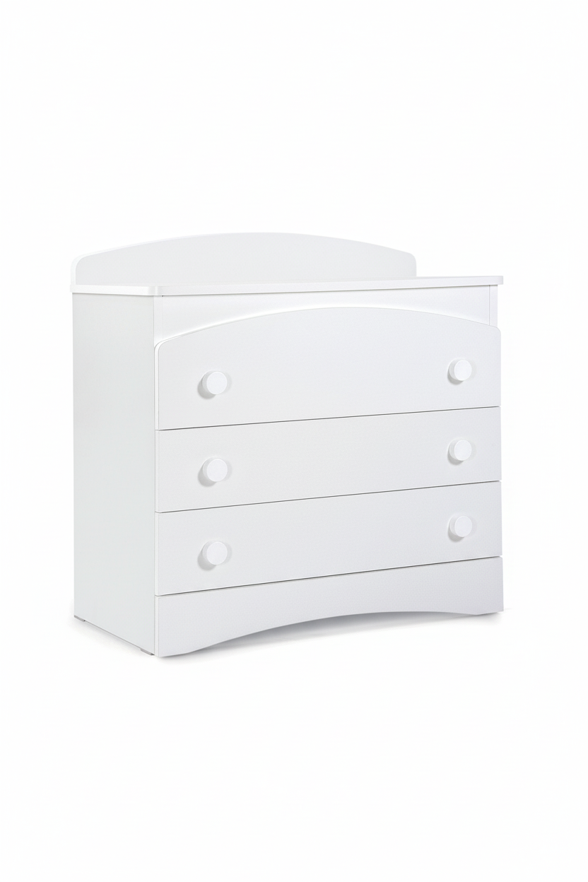 Comodò Bianco Billo e Pallina