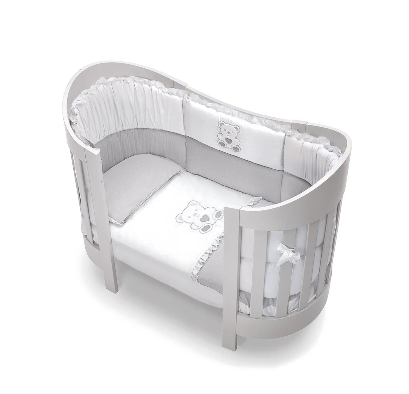 LETTO OVALE OLLY EVOLUTIVA CUORICINI